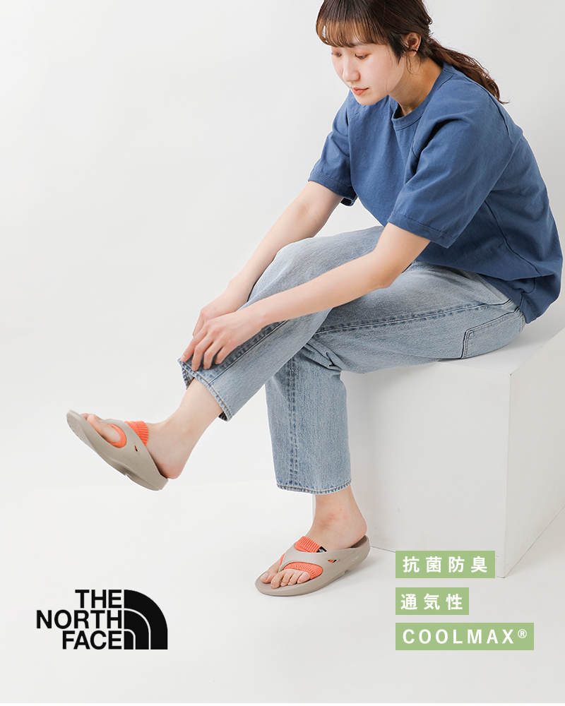 THE NORTH FACE(ノースフェイス)クールマックスTNFフリップサンダルソックス“TNFFlipSandalSocks”nn82413