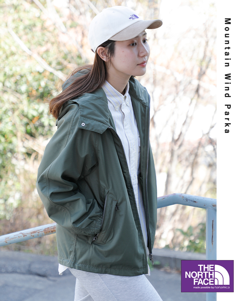 northface purple label mountainwindparka着用回数少なく美品です