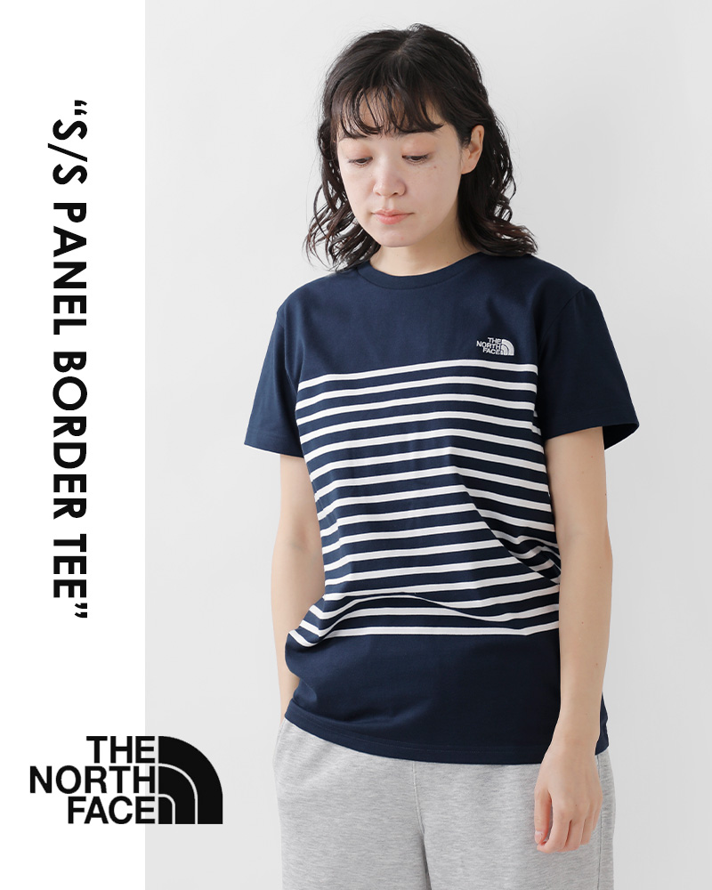 THE NORTH FACE(ノースフェイス)ショートスリーブパネルボーダーTシャツ“S/SPanelBorderTee”ntw32406