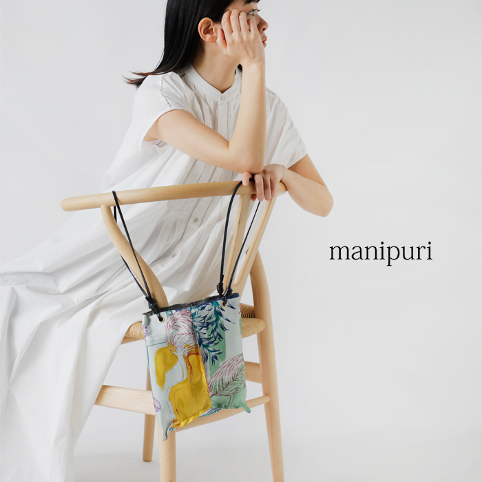 manipuri(マニプリ)リバーシブルプリントトートバッグSサイズre-printtote-s