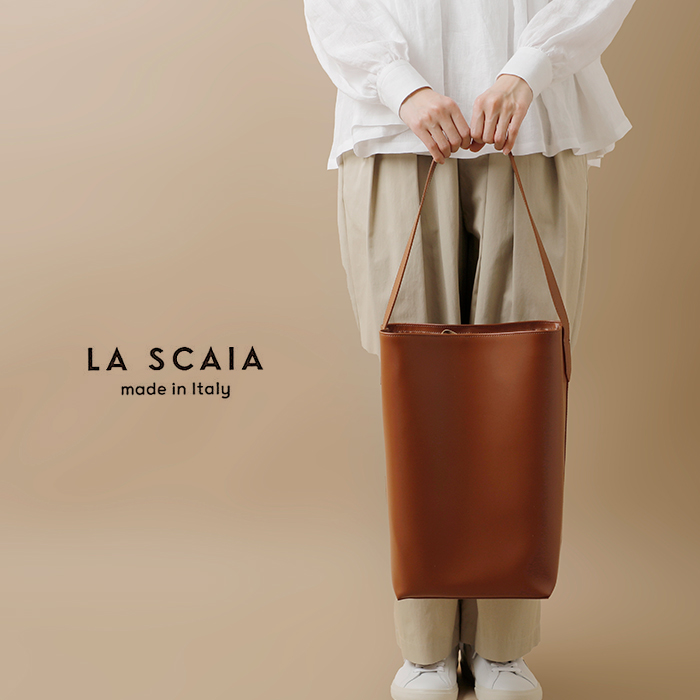 La Scaia(ラ スカイア)レザーワンショルダーバッグst-4838-tu