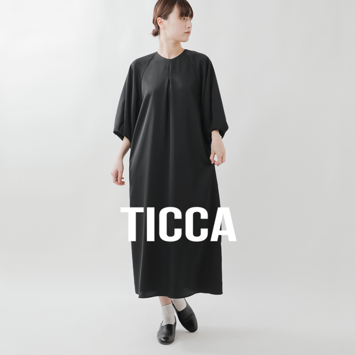 TICCA(ティッカ)バルーンスリーブワンピースtbds-121