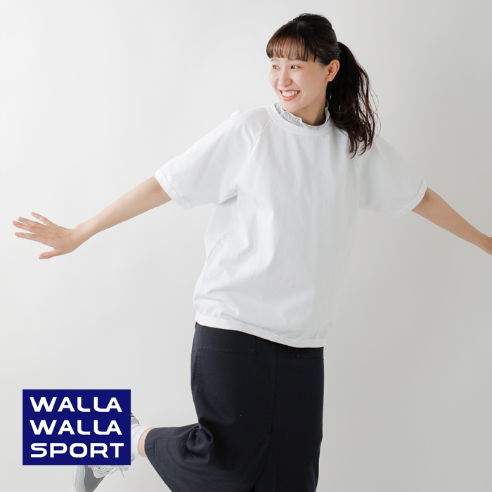 WALLA WALLA SPORTS(ワラワラスポーツ)9ozヘビーコットン半袖ラグランリブルーズTシャツ”RAGLANRIBLOOSETEE”ww040061-sr