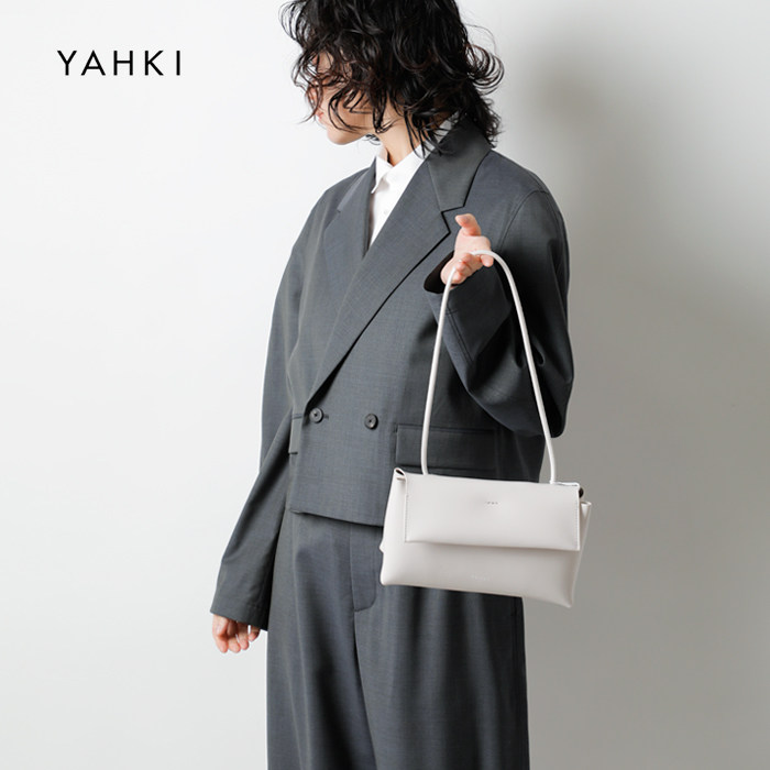 YAHKI(ヤーキ)ソフトダブルフェイスクロスボディショルダーバッグ“CROSSBODYBAG”yh-619