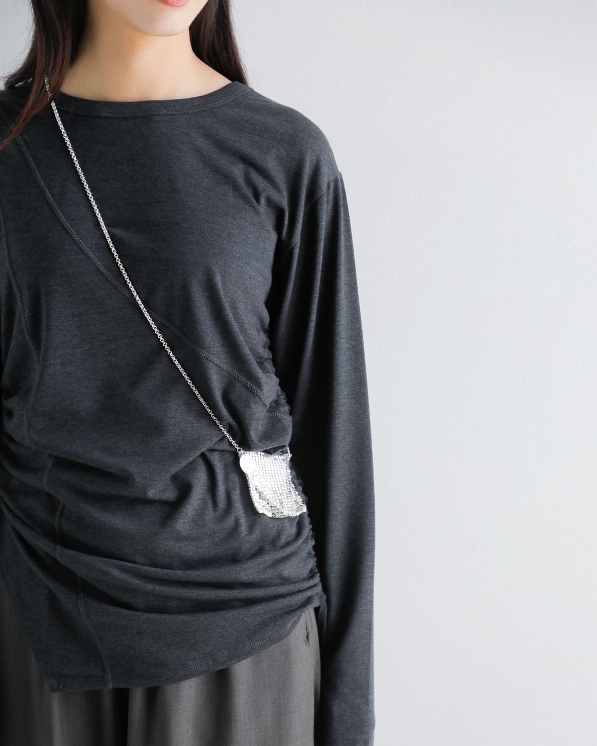 CHIGNON(シニヨン)メタルメッシュマイクロミニバッグ 0055-351sh