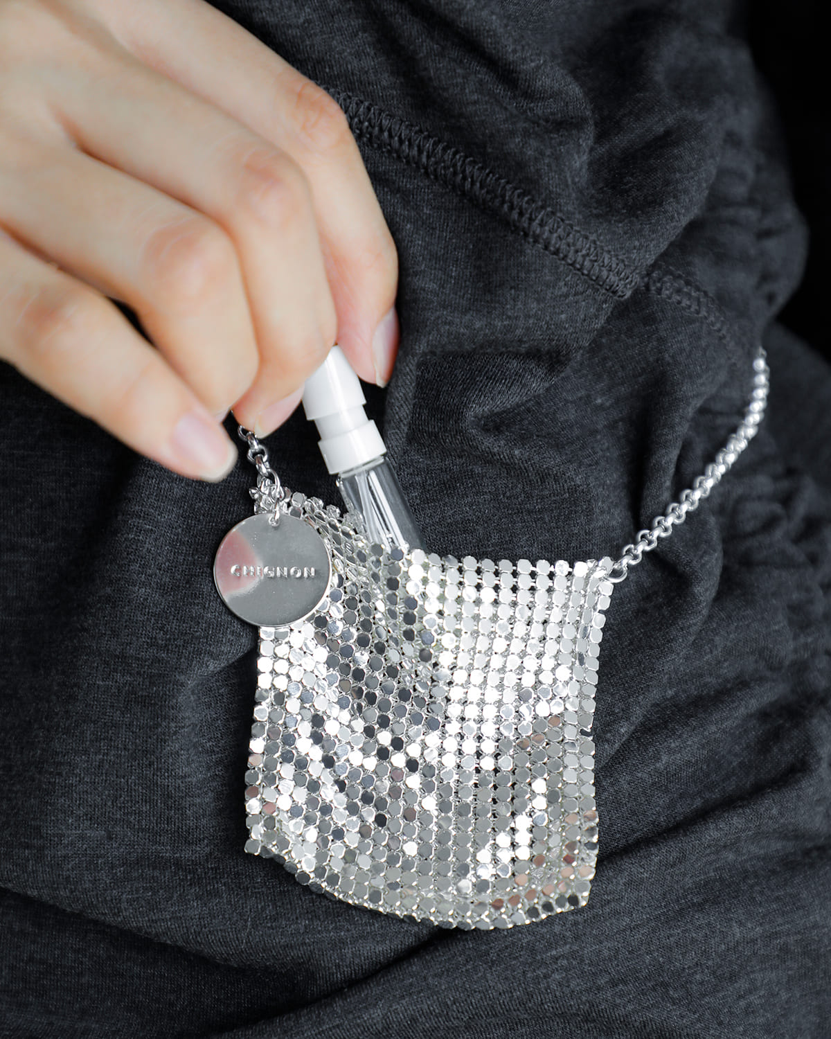 CHIGNON(シニヨン)メタルメッシュマイクロミニバッグ 0055-351sh