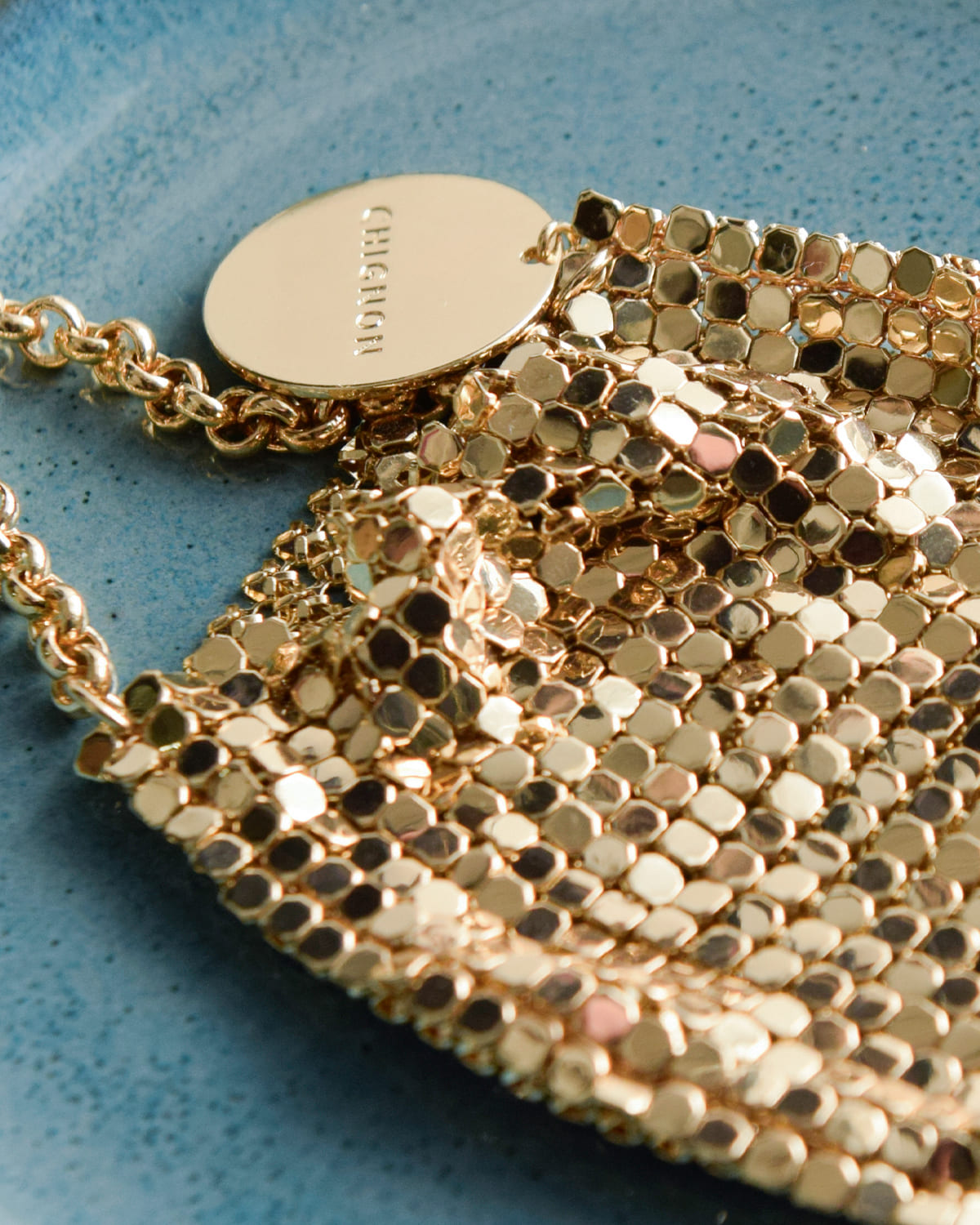 CHIGNON(シニヨン)メタルメッシュマイクロミニバッグ 0055-351sh