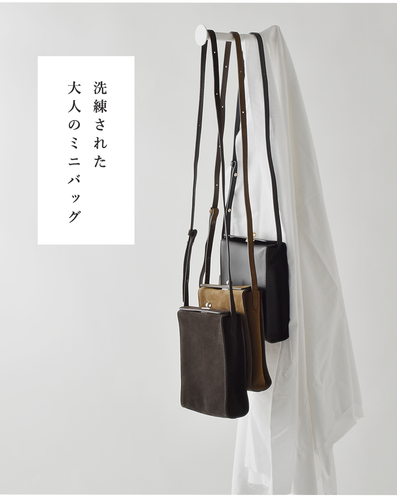 ORSETTO(オルセット)カウレザーショルダーバッグ“TESORO”01-163-164-01