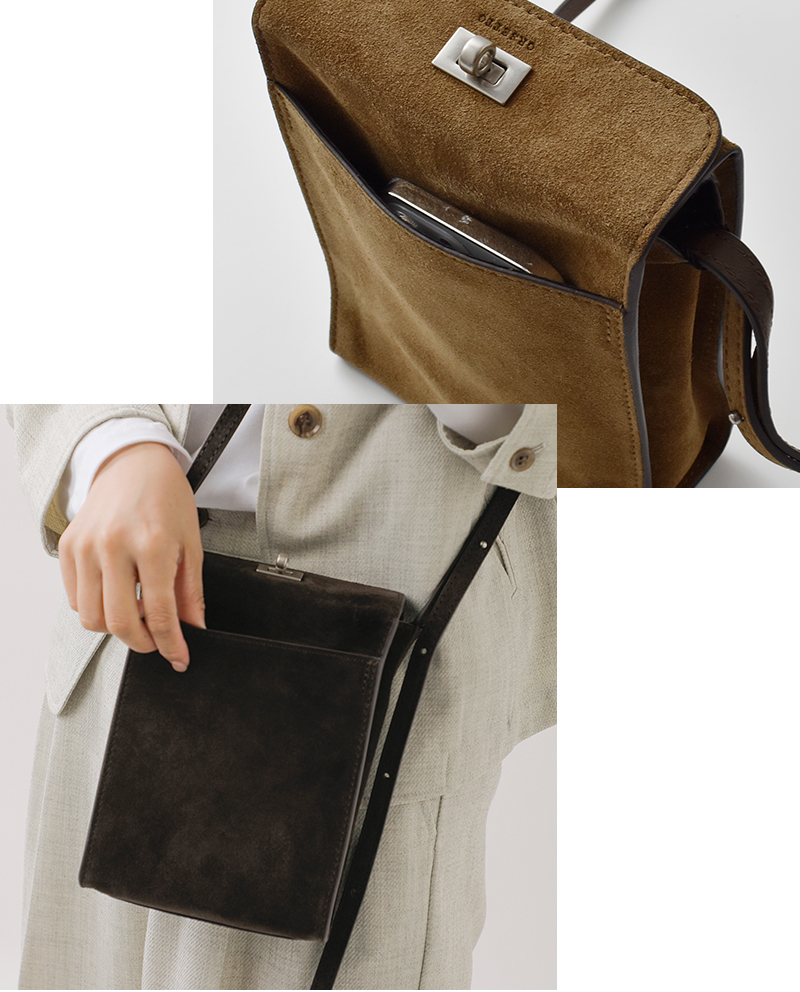 ORSETTO(オルセット)カウレザーショルダーバッグ“TESORO”01-163-164-01