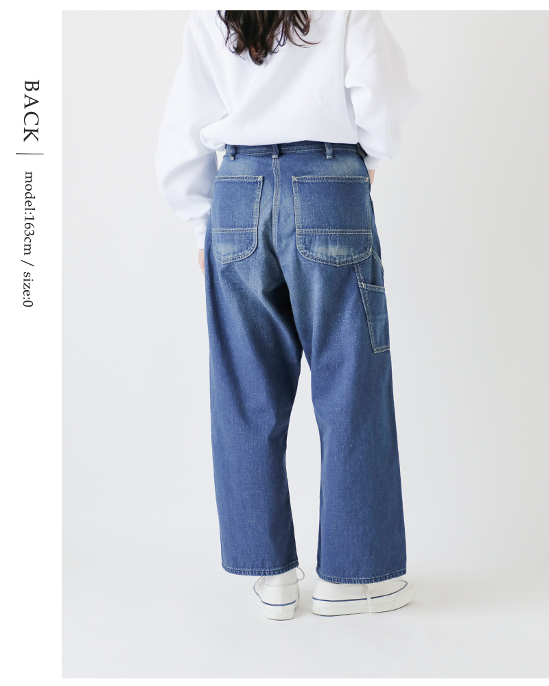 or Slow オアスロウ　デニム　ペインターパンツ　S or slow オアスロウ デニム ワイドフィット 30s ペインター