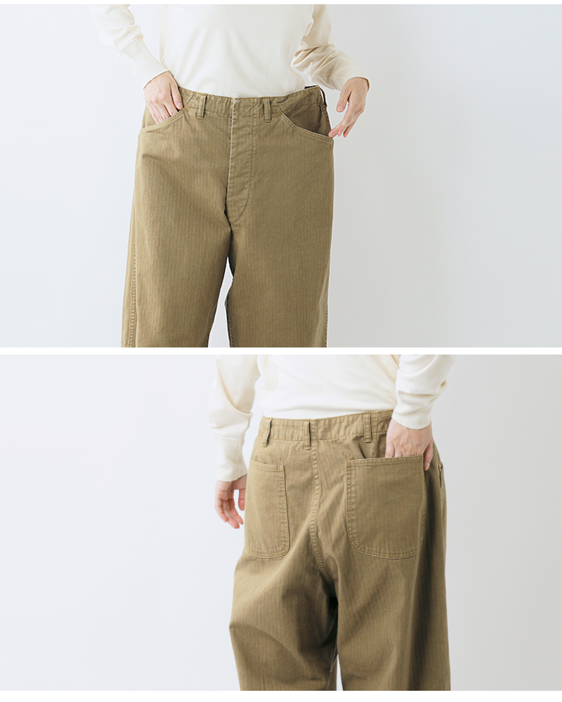 orSlow ヘリンボーン ユティリティーワークパンツ orSlow ヘリンボーン ユティリティーワークパンツ