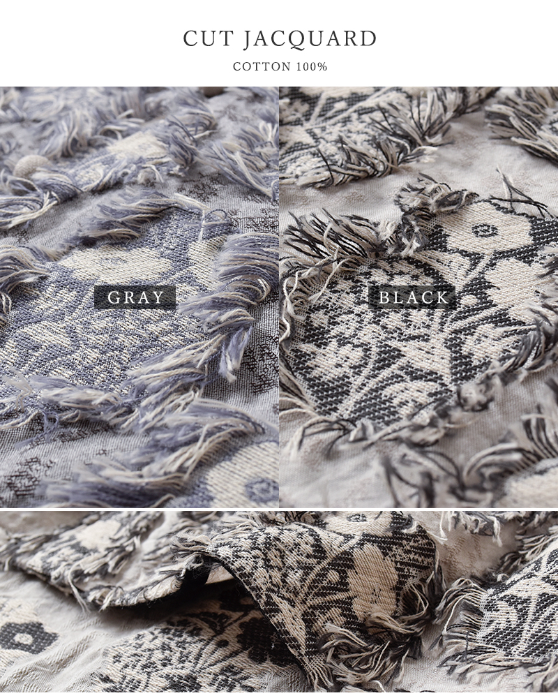 qiri(キリ)ジャガードブラウス“花野風jacquardblouse”63-01-bl-006-25-2