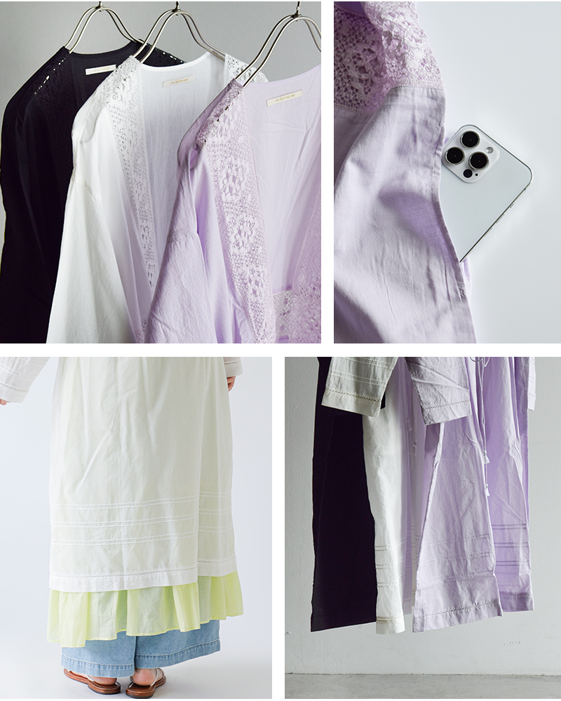 ne Quittez pas(ヌキテパ)キャンブリックレースガウン“CAMBRICLACEGOWN”011141gy3