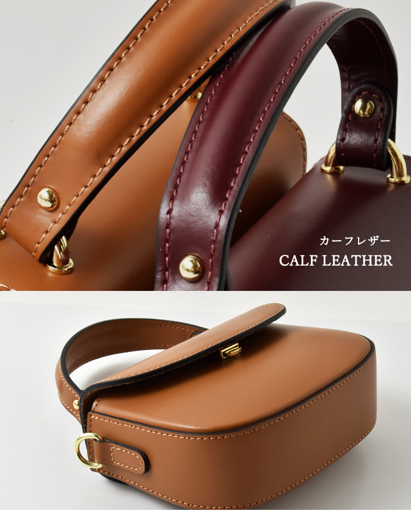 ANTONELLO MASI(アントネッロマージ)カウレザーミニハンドバッグ03-3-13-300-5-2