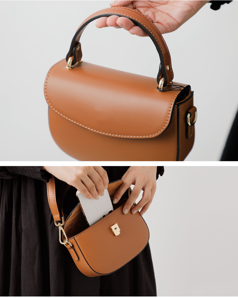 ANTONELLO MASI(アントネッロマージ)カウレザーミニハンドバッグ03-3-13-300-5-2