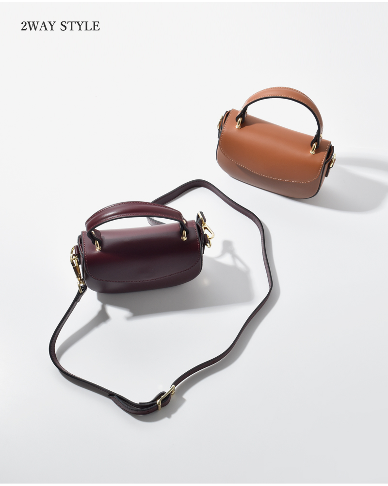 ANTONELLO MASI(アントネッロマージ)カウレザーミニハンドバッグ03-3-13-300-5-2