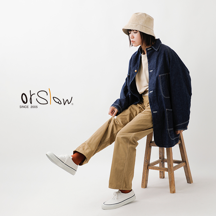 オアスロウ フレンチワークパンツ S 1 ヘリンボーン ユニセックス 楽天市場】orSlow(オアスロウ) ハウンドトゥース フレンチワーク