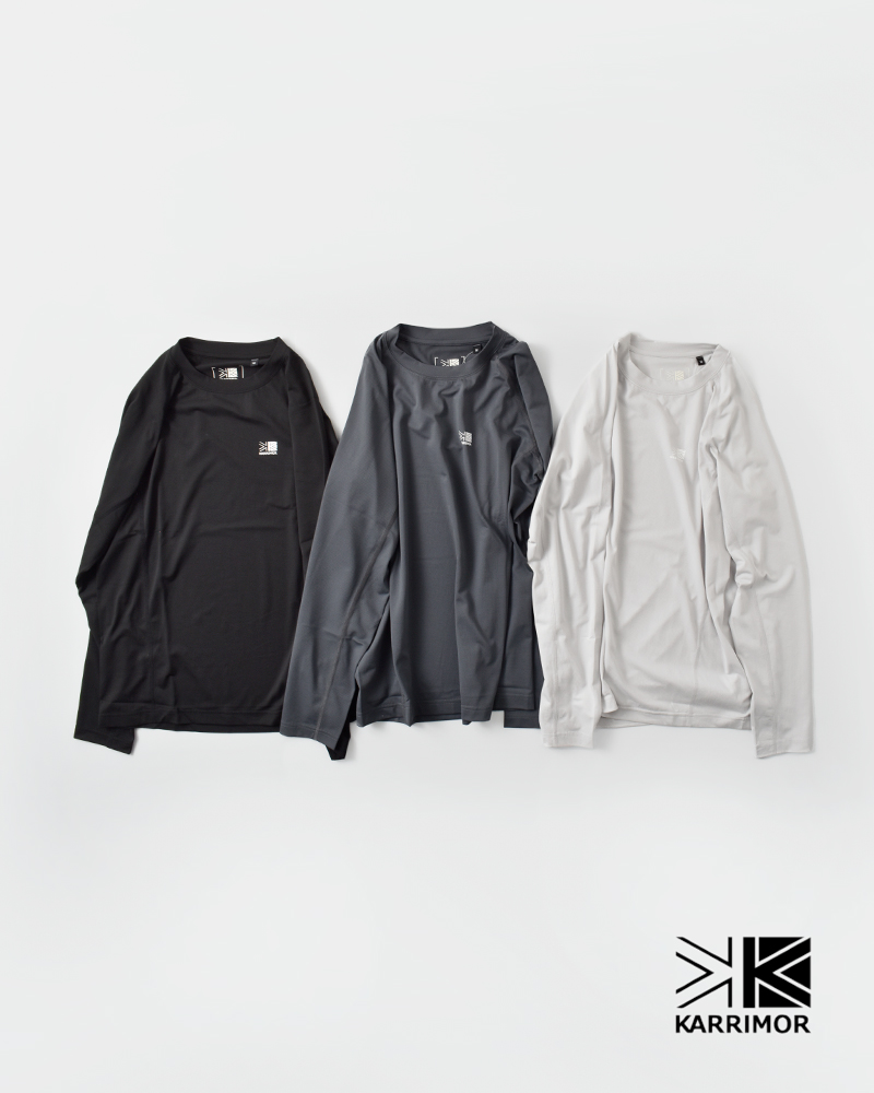 karrimor(カリマー)速乾抗菌防臭ファストドライ長袖Tシャツ“fast-dryL/ST”101568