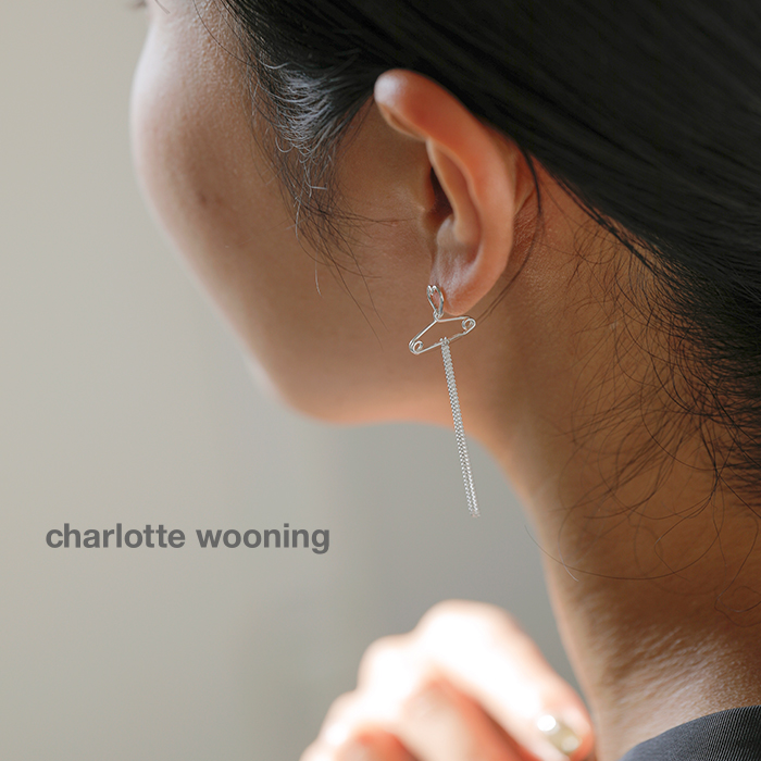 charlotte wooning(シャーロット・ウーニング)シルバーピアス“SPRINGVLOED”1053560025