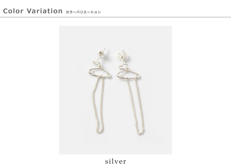 charlotte wooning(シャーロット・ウーニング)シルバーピアス“SPRINGVLOED”1053560025