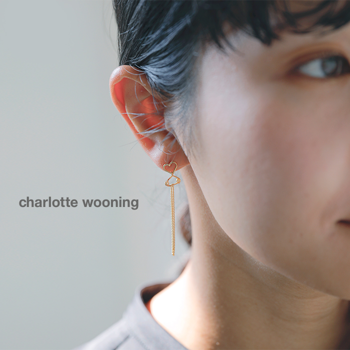 charlotte wooning(シャーロット・ウーニング)ゴールドピアス“SPRINGVLOED”1053560026