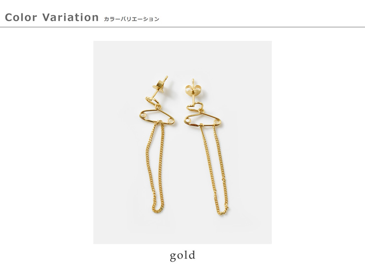 charlotte wooning(シャーロット・ウーニング)ゴールドピアス“SPRINGVLOED”1053560026