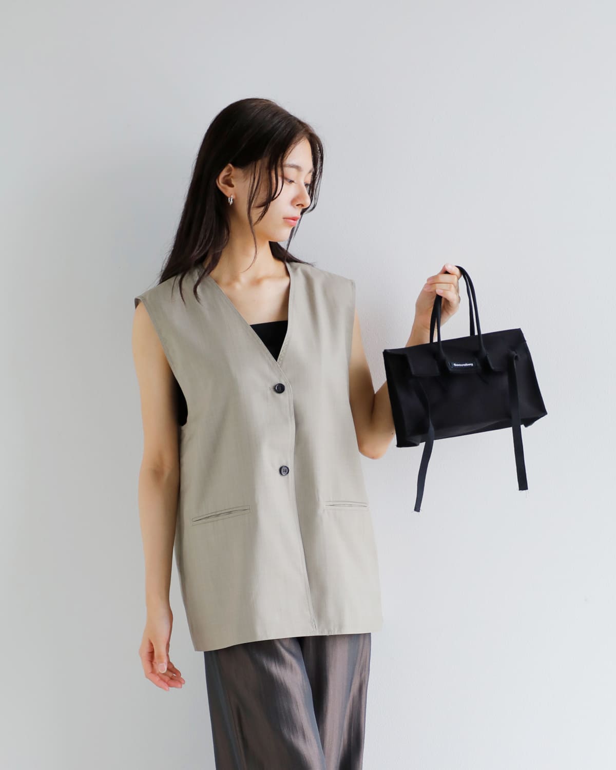 未使用SEA●パロディキャンバスバッグ　ラドロー　manimaris 未使用SEA○パロディキャンバスバッグ ラドロー manimaris