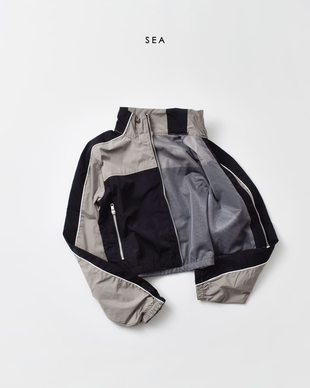 SEA(シー)タフタ トラック ジャケット110706306