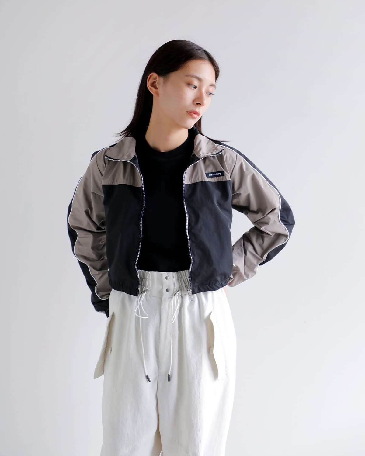 SEA(シー)タフタトラックジャケット 110706306