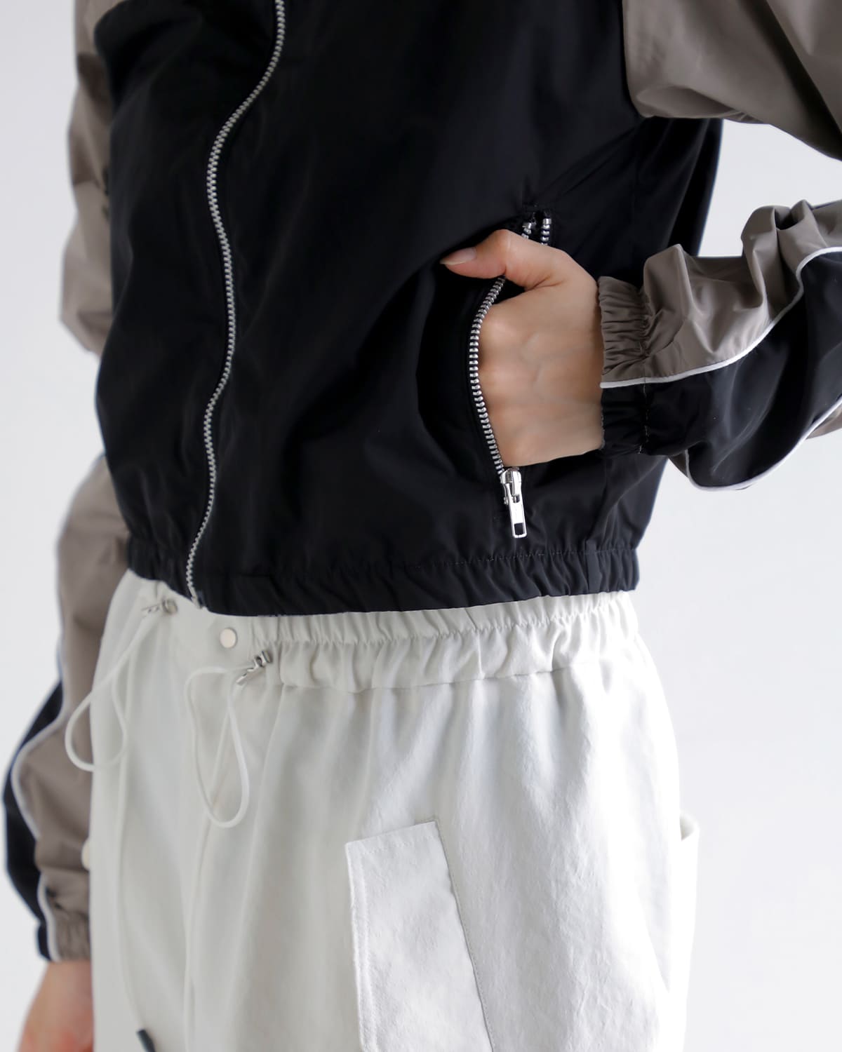 SEA(シー)タフタトラックジャケット 110706306