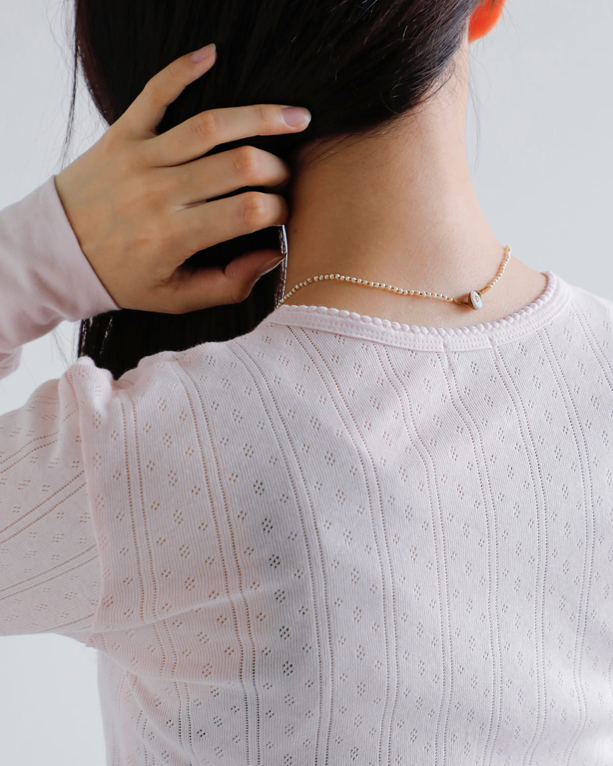 SEA(シー)コットンヘンリーネック長袖Tシャツ 110706318