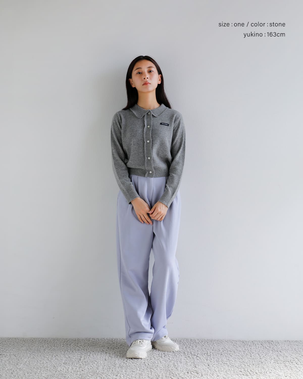 SEA(シー)カシミヤフリルニットカーディガン 110706410