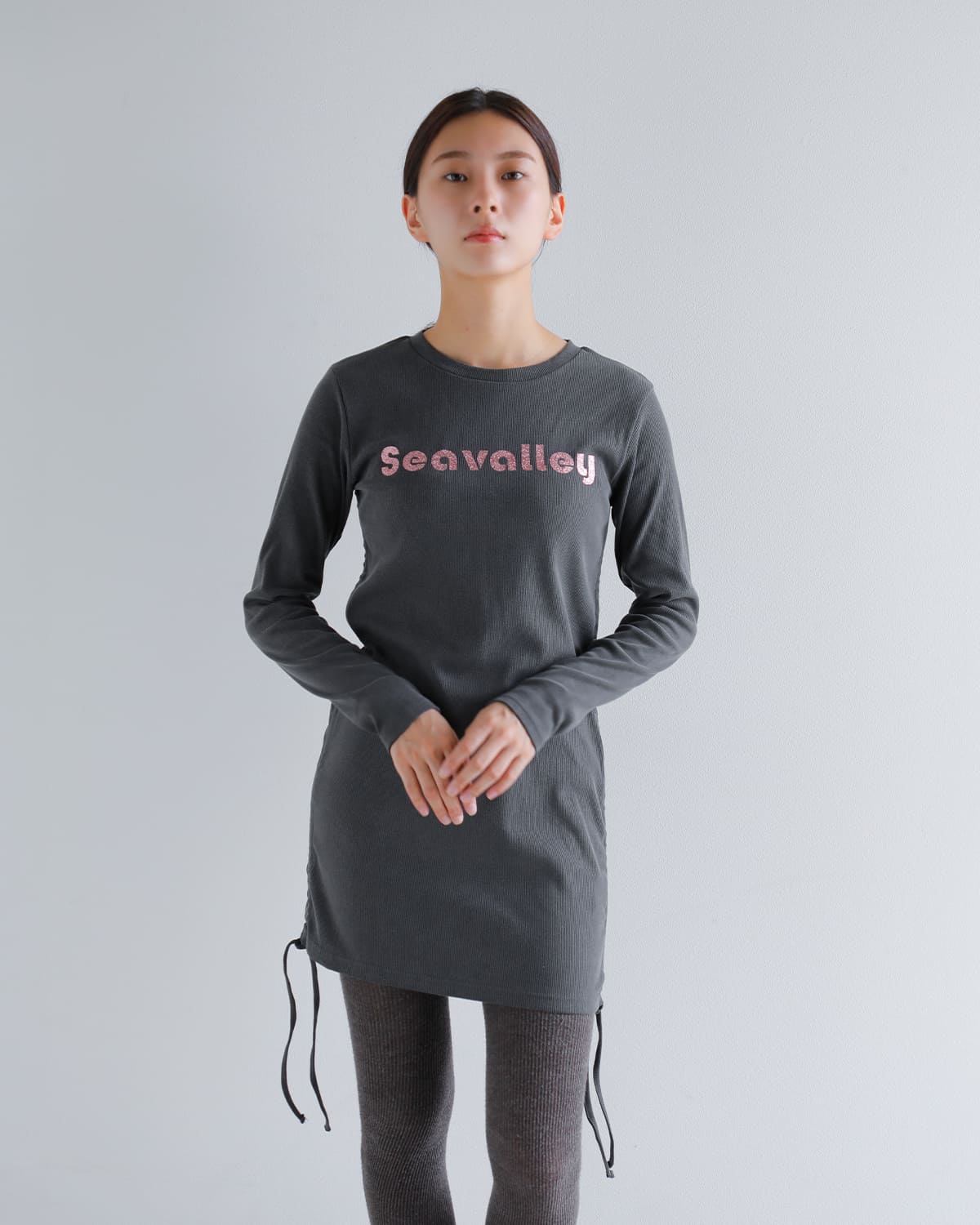 SEA(シー)Seavalleyグリッターシャーリングトップ 110706418