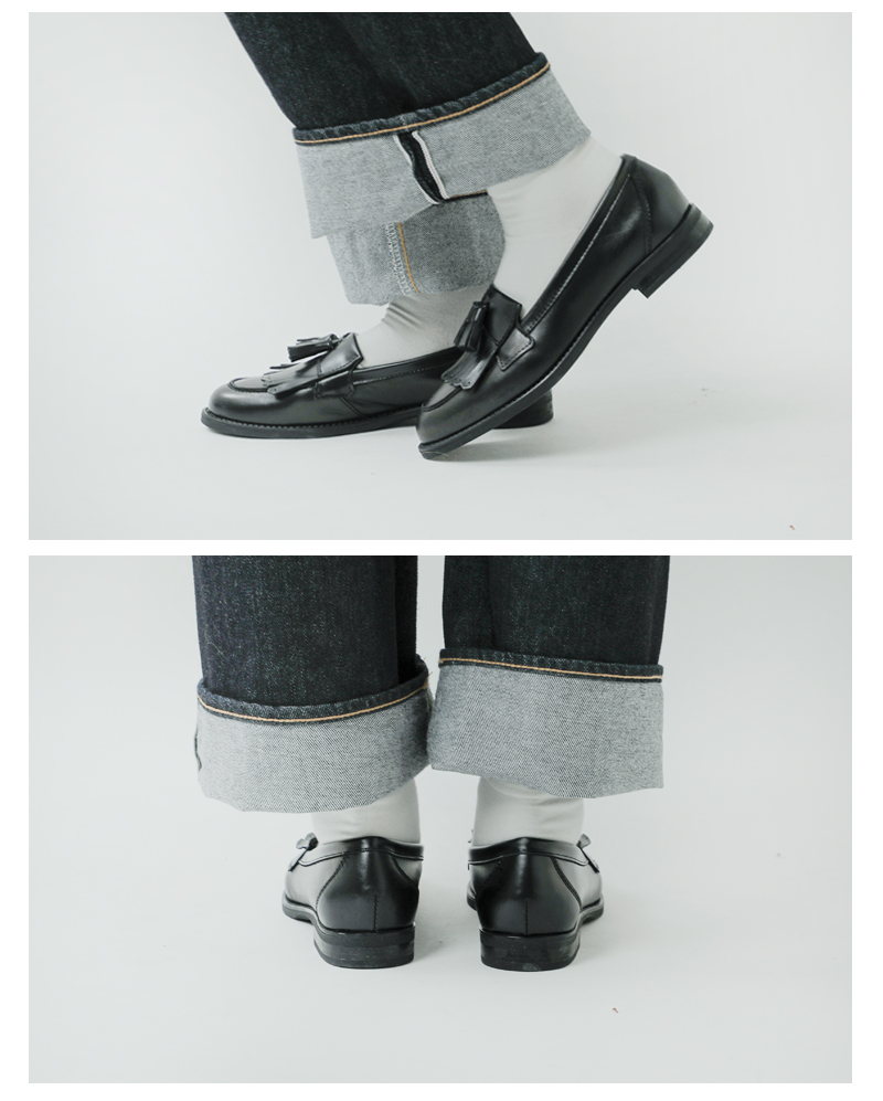 Stilmodaカウレザー タッセル ローファー 1110-nappa