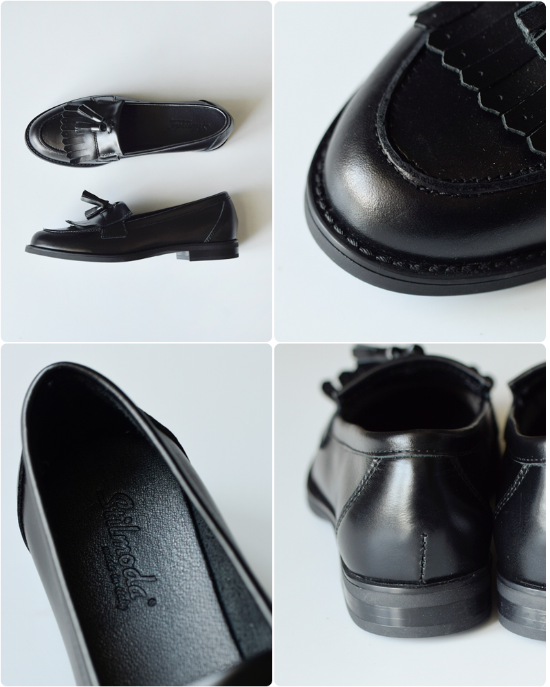 Stilmodaカウレザー タッセル ローファー 1110-nappa