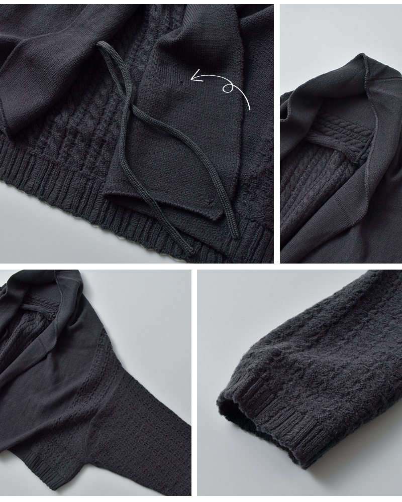 Vlas Blomme(ヴラスブラム・ブラスブラム)タスマニアンウール2wayボレロ11305095