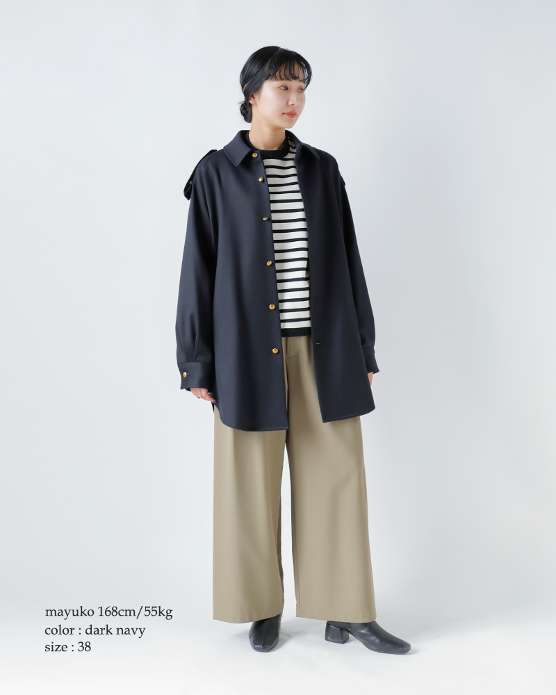 Scye(TC)E[Lo[cCI[o[VcR[ggCavalryTwillOverShirtCoath1225-73038