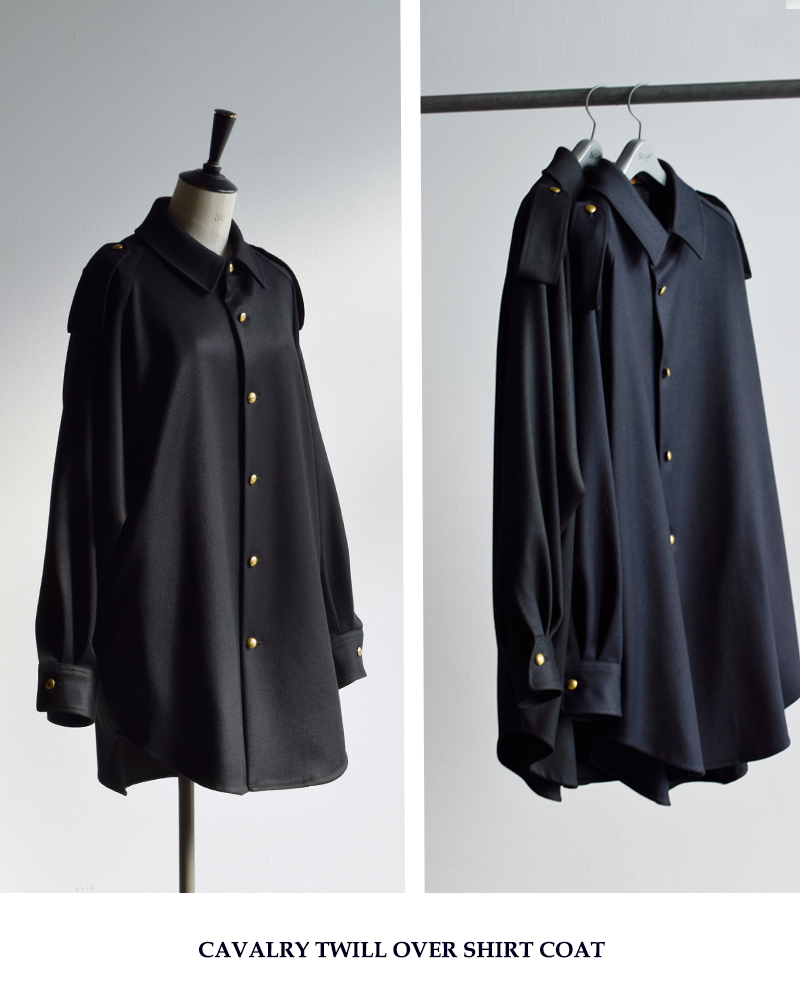 Scye(TC)E[Lo[cCI[o[VcR[ggCavalryTwillOverShirtCoath1225-73038