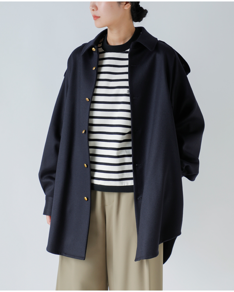 Scye(TC)E[Lo[cCI[o[VcR[ggCavalryTwillOverShirtCoath1225-73038