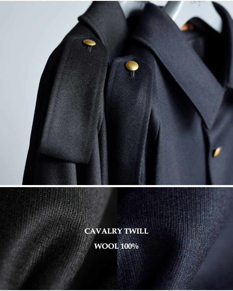 Scye(TC)E[Lo[cCI[o[VcR[ggCavalryTwillOverShirtCoath1225-73038