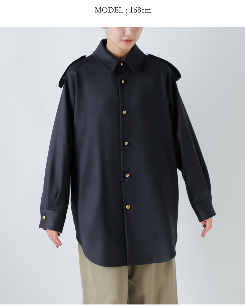 Scye(TC)E[Lo[cCI[o[VcR[ggCavalryTwillOverShirtCoath1225-73038