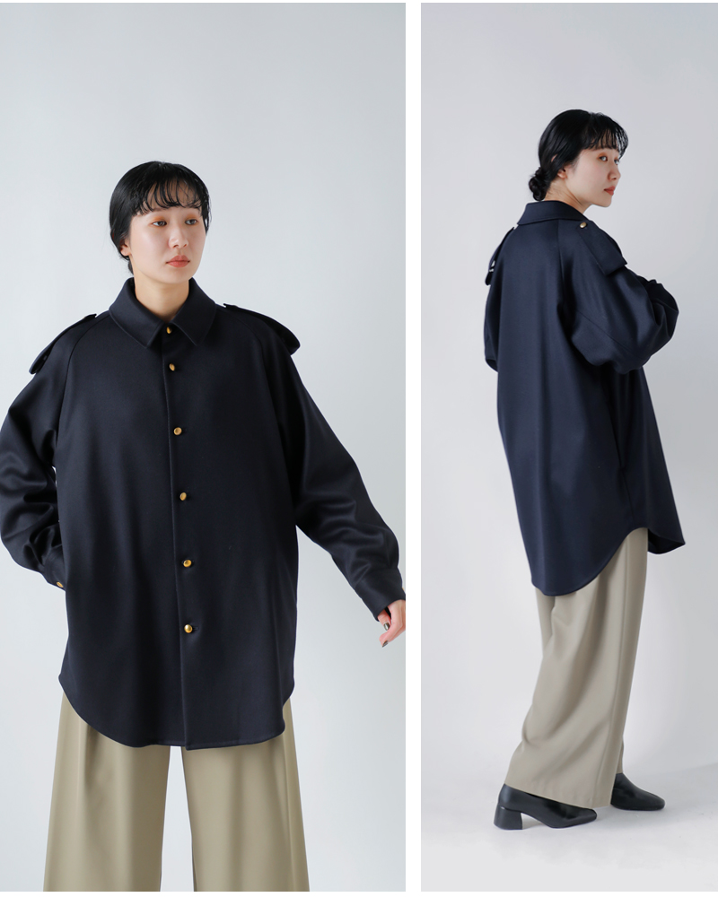 Scye(TC)E[Lo[cCI[o[VcR[ggCavalryTwillOverShirtCoath1225-73038