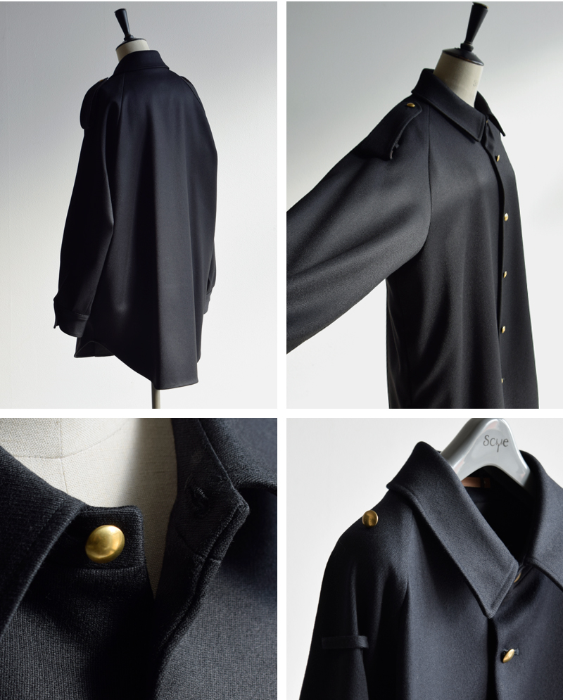 Scye(TC)E[Lo[cCI[o[VcR[ggCavalryTwillOverShirtCoath1225-73038