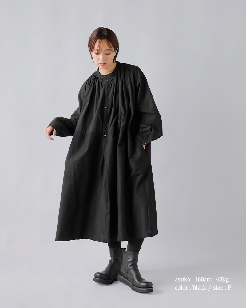 Vlas Blomme(ヴラスブラム・ブラスブラム)コットンリネン2wayドレス13218085