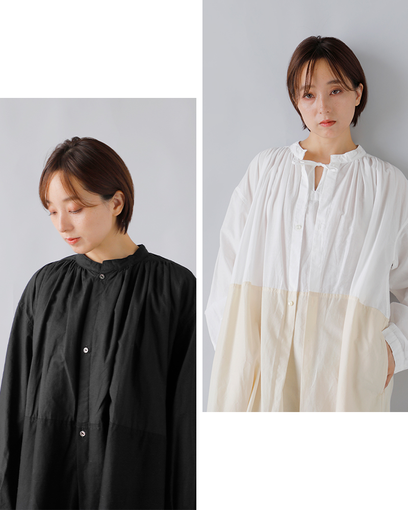 Vlas Blomme(ヴラスブラム・ブラスブラム)コットンリネン2wayドレス13218085