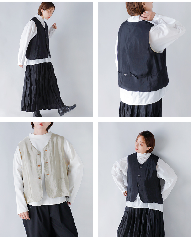 Vlas Blomme(ヴラスブラム・ブラスブラム)ヴィンテージレーヨンジレ13306095