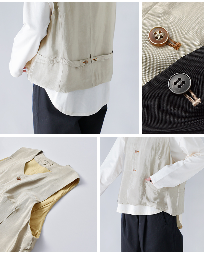 Vlas Blomme(ヴラスブラム・ブラスブラム)ヴィンテージレーヨンジレ13306095