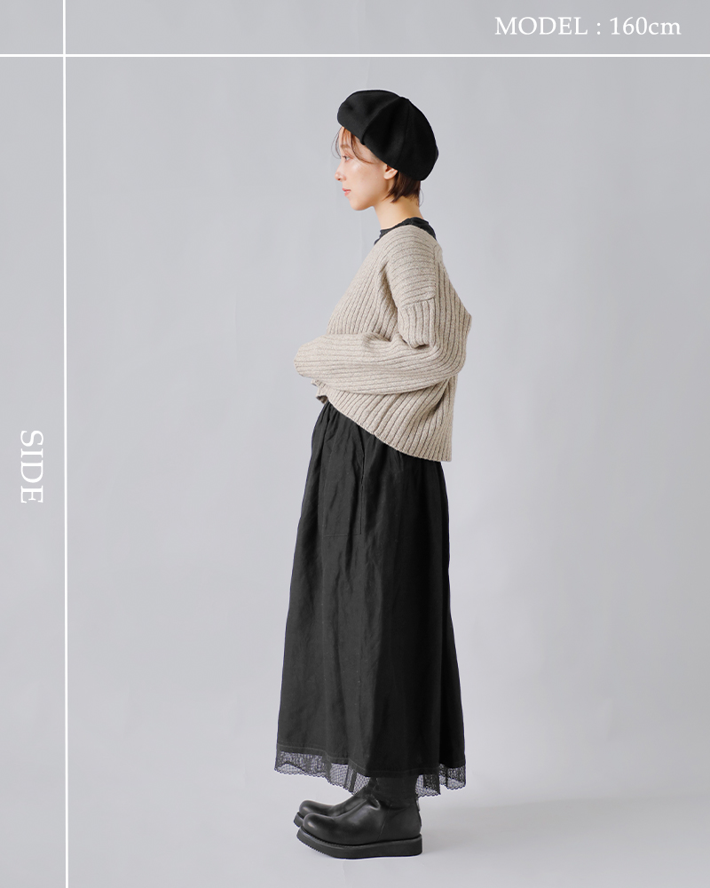 【新品未使用】Vlas blomme ヴラスブラム　スカート Vlas Blomme ヴラスブラム ブラスブラム ヴィンテージレーヨン