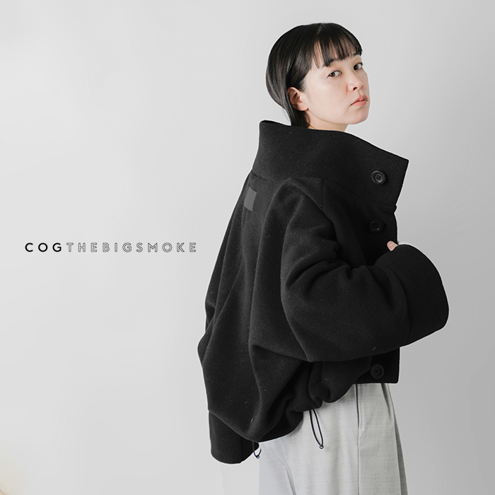 LAUREN-RL ウールジャケット 1X COGTHEBIGSMOKE コグザビッグスモーク ウール ブレンド フリース