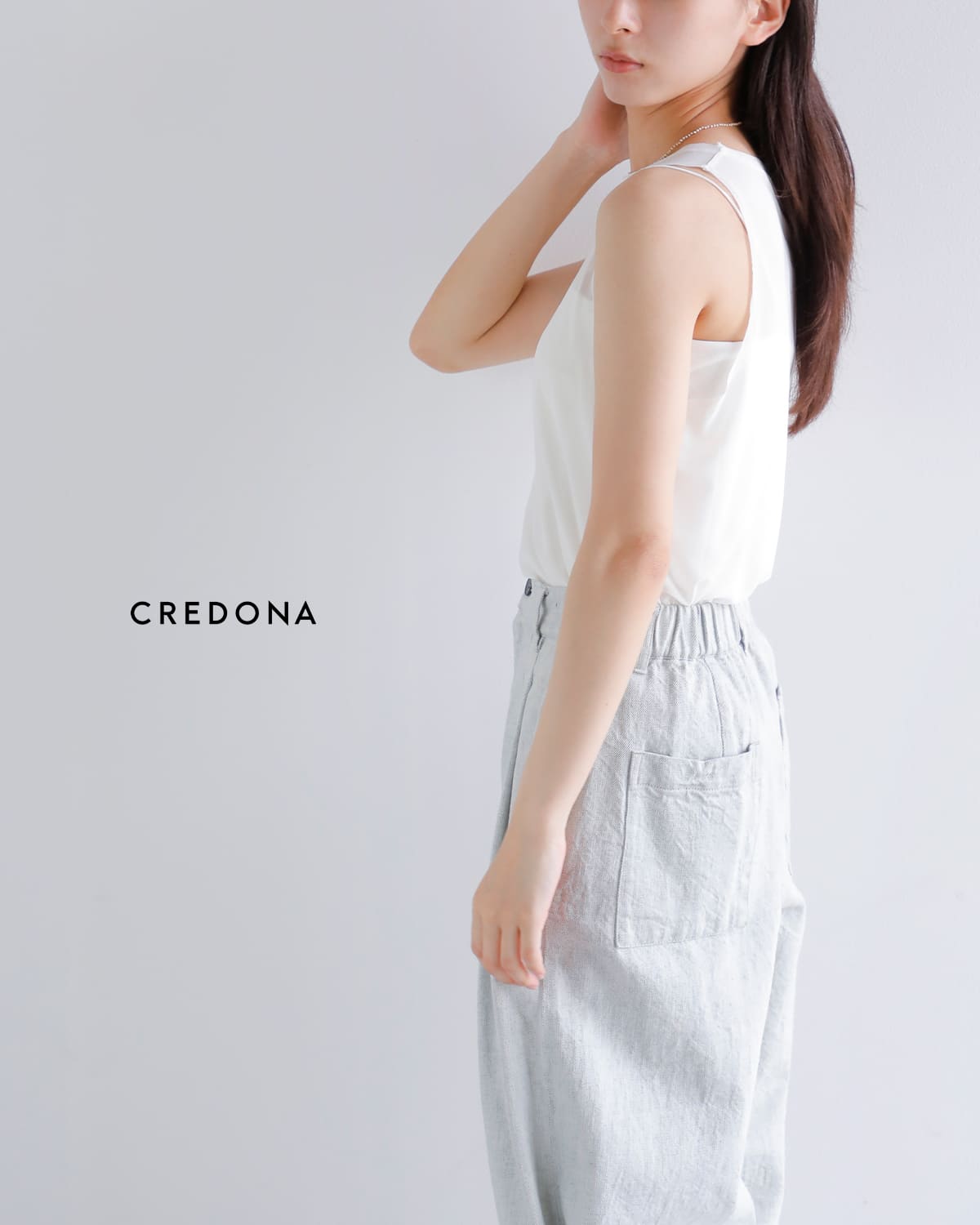 CREDONA(クレドナ)チュール カップイン キャミソール “TULLE TANK SET CUP IN TOP”1425312314